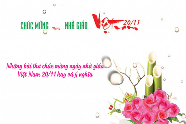 Hình ảnh đẹp ngày 20/11 dành tặng cho thầy cô giáo 6