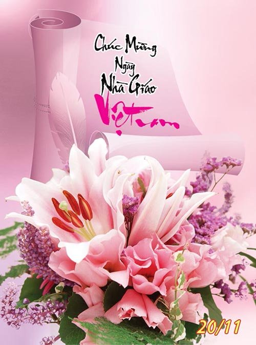 Hình ảnh những tấm thiệp đẹp nhất ngày 20/11 dành tặng thầy cô 14