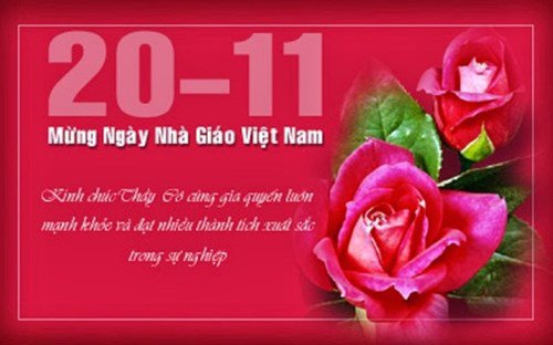 Hình ảnh những tấm thiệp đẹp nhất ngày 20/11 dành tặng thầy cô 2