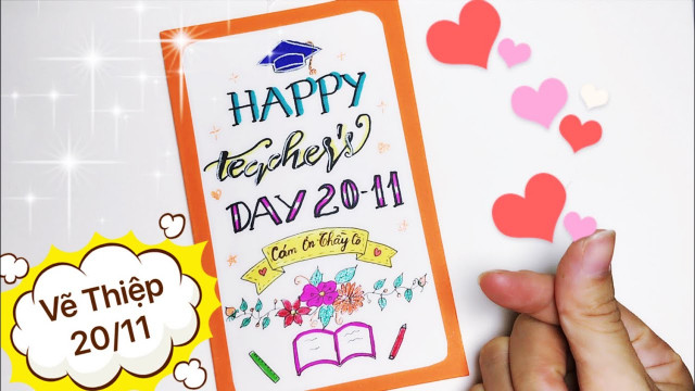 Hình ảnh những tấm thiệp đẹp nhất ngày 20/11 dành tặng thầy cô 7