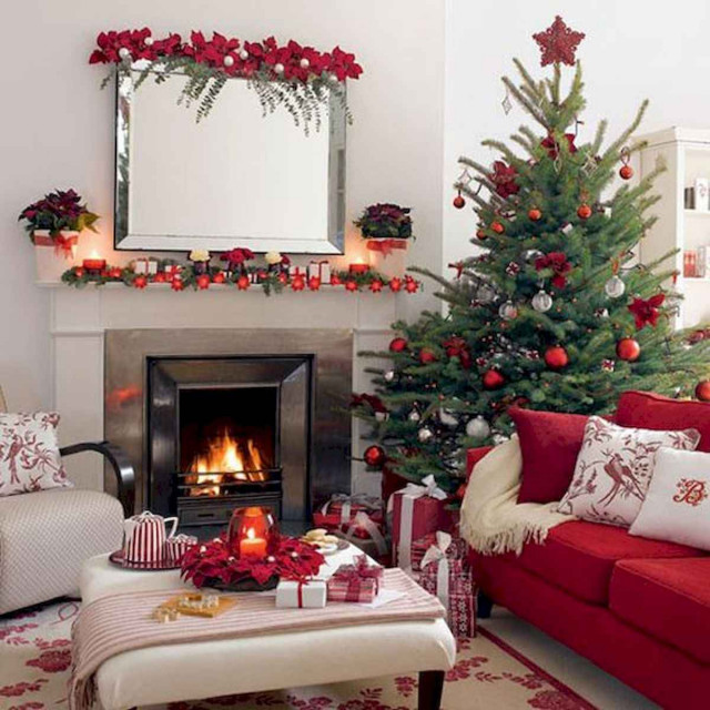 Hình ảnh trang trí nhà đẹp đón giáng sinh trong mua Noel 2019 2