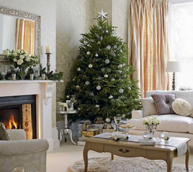 Hình ảnh trang trí nhà đẹp đón giáng sinh trong mua Noel 2019 6