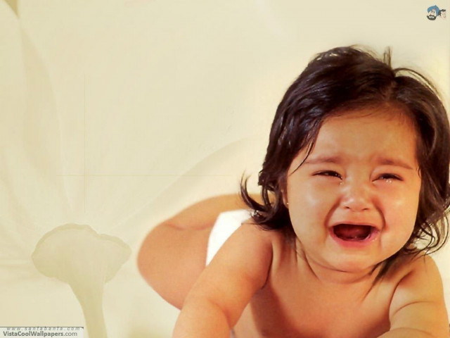 Cực yêu với những hình ảnh em bé khóc dễ thương đến khó tả 5