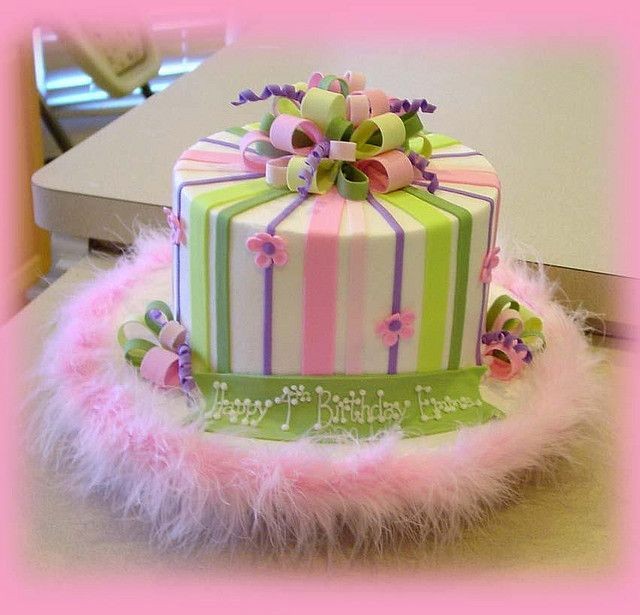 Những mẫu bánh sinh nhật dễ thương nhất cho bé gái